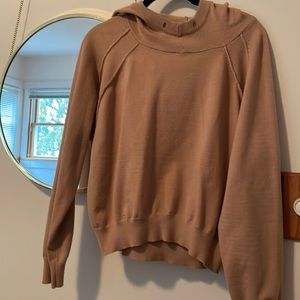 Heartloom Beige Hooded Sweater 🤎